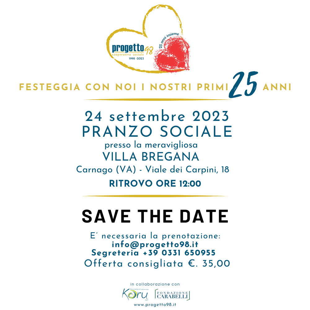 progetto98 25 anni